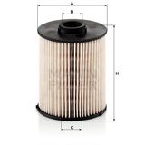 Mann PU839X Yakıt Filtresi