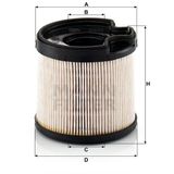 Mann PU922X Yakıt Filtresi