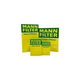 Mann Vw Jetta 1.4 Tsı Mann Filtre Bakım Seti 2007-2010 Cax 122 Hava+Yağ+Yakıt+Standart Polen