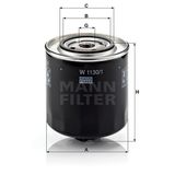 Mann W1130/1 Yağ Filtresi