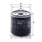 Mann W7032 Yağ Filtresi