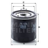 Mann W7035 Yağ Filtresi