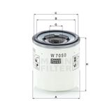 Mann W7050 Yağ Filtresi