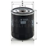 Mann W7053 Yağ Filtresi