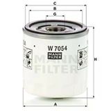 Mann W7054 Yağ Filtresi Focus Iv 17> 2.0 Ecoblue 16V C Maactıve 2.0 Ecoblue 16V. Kuga Iıı 18> Hg96714aa