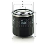 Mann W712/41 Yağ Filtresi