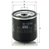 Mann W712/80 Yağ Filtresi