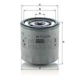 Mann W712/95 Yağ Filtresi