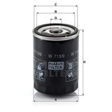 Mann W713/9 Yağ Filtresi