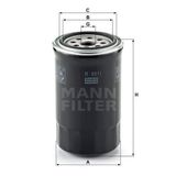 Mann W8011 Yağ Filtresi