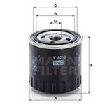 Mann W8013 Yağ Filtresi
