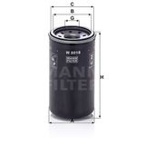 Mann W8018 Yağ Filtresi