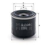 Mann W811/83 Yağ Filtresi