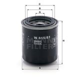 Mann W815/81 Yağ Filtresi