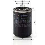 Mann W818/81 Yağ Filtresi