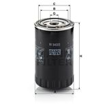 Mann W840/2 Yağ Filtresi