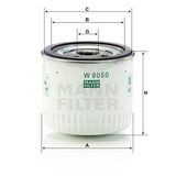 Mann W9050 Yağ Filtresi