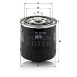 Mann W920/8 Yağ Filtresi