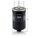 Mann W940/13 Yağ Filtresi