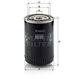 Mann W940/21 Yağ Filtresi