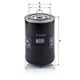 Mann W940/81 Yağ Filtresi