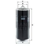 Mann WD962/15 Yağ Filtresi