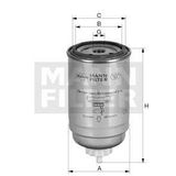 Mann WDK724/5 Yakıt Filtresi