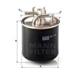 Mann WK1136 Yakıt Filtresi