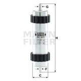 Mann WK6037 Yakıt Filtresi