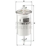 Mann WK612/6 Yakıt Filtresi