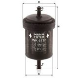 Mann WK613/1 Yakıt Filtresi