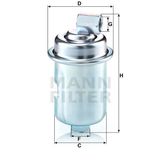 Mann WK614/44 Yakıt Filtresi