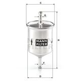 Mann WK66 Yakıt Filtresi