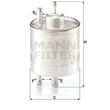 Mann WK711/1 Yakıt Filtresi