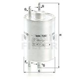 Mann WK720 Yakıt Filtresi