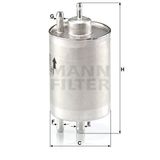 Mann WK720/1 Yakıt Filtresi