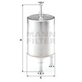 Mann WK720/4 Yakıt Filtresi