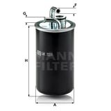 Mann WK722/1 Yakıt Filtresi