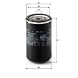 Mann WK733 Yakıt Filtresi