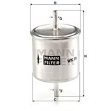Mann WK79 Yakıt Filtresi