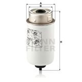 Mann WK8014 Yakıt Filtresi