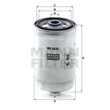 Mann WK8030 Yakıt Filtresi
