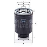 Mann WK8052Z Yakıt Filtresi