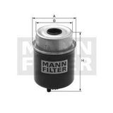 Mann WK8126 Yakıt Filtresi