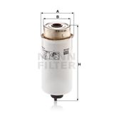 Mann WK8163 Yakıt Filtresi