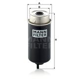 Mann WK8172 Yakıt Filtresi