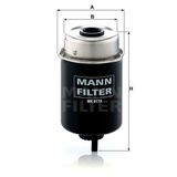Mann WK8173 Yakıt Filtresi