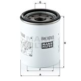 Mann WK923/2X Yakıt Filtresi