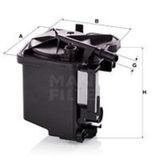 Mann WK939.2Z Yakıt Filtresi