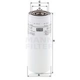Mann WK970/2 Yakıt Filtresi